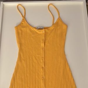 NWOT Zara Ribbed Midi Dress
